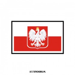 Flaga Polski Orzełek