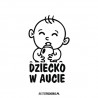 Dziecko Bobas w Aucie