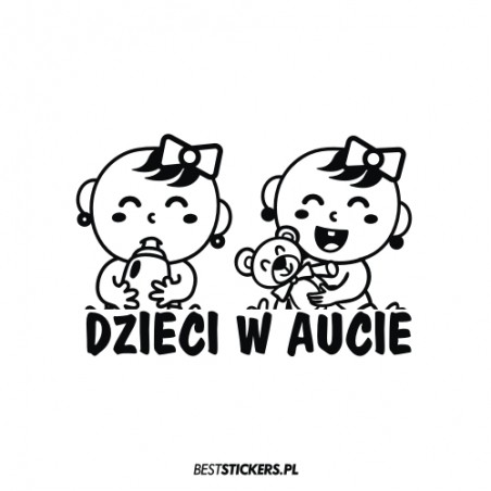 Dzieci Bobasy w Aucie