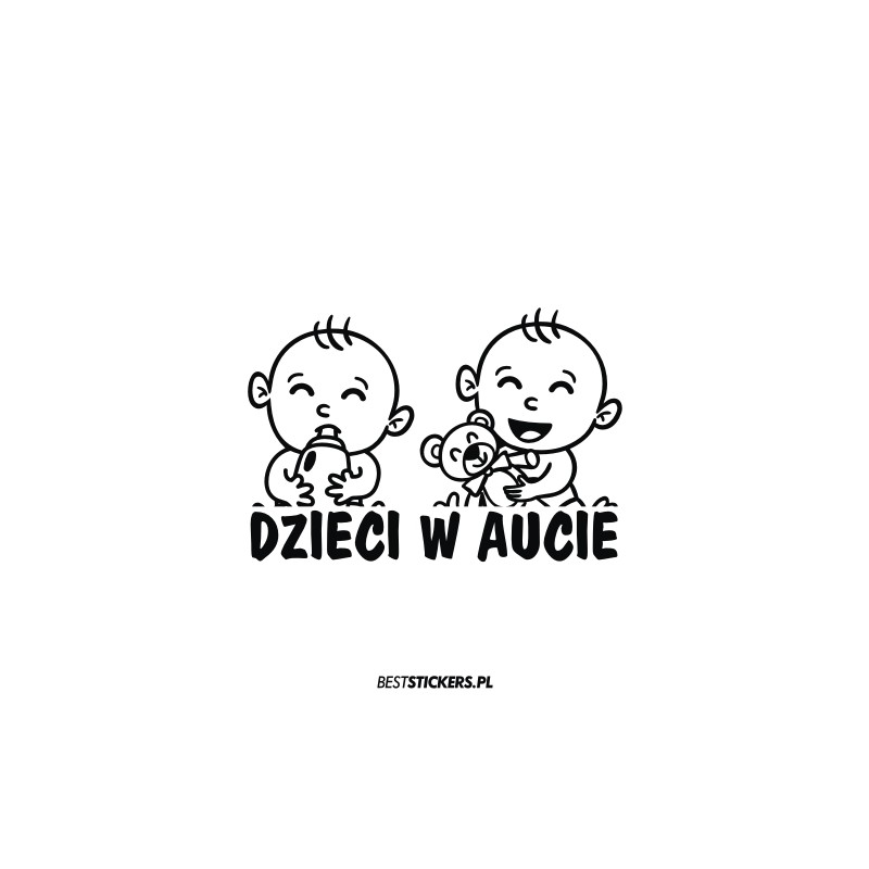 Dzieci Bobasy w Aucie