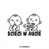 Dzieci Bobasy w Aucie