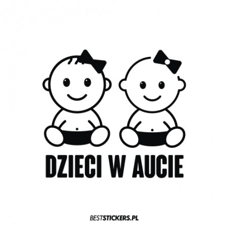 Dzieci Bobasy w Aucie