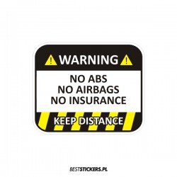 Warning No Abs Airbags