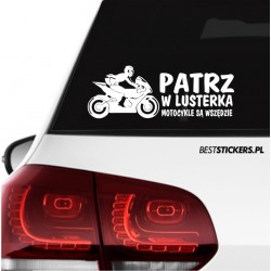 Patrz w Lusterka Motocykle