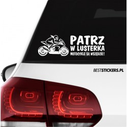 Patrz w Lusterka Motocykle