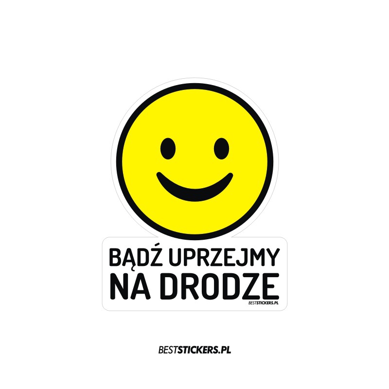 Bądź Uprzejmy na Drodze Emotka