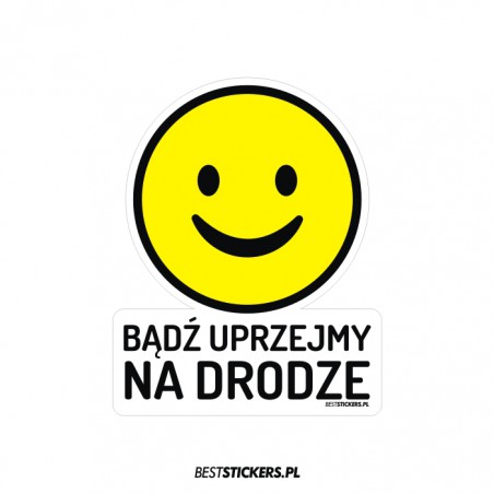 Bądź Uprzejmy na Drodze Emotka