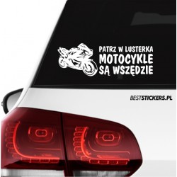 Patrz w Lusterka Motocykle