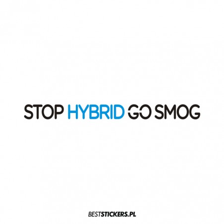 Stop Hybrid Go Smog