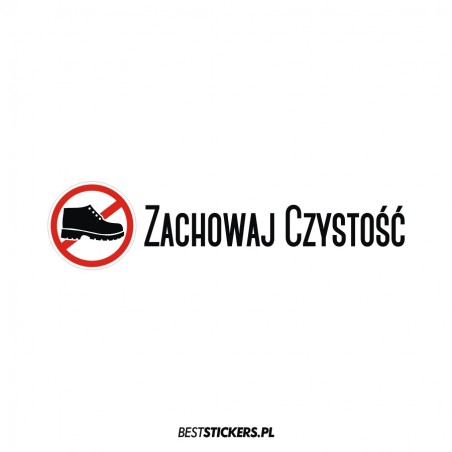 Zachowaj Czystość but