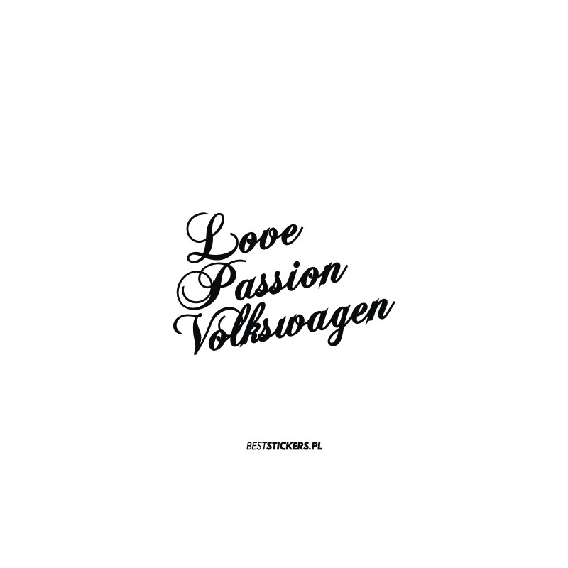 Love Passion Volkswagen