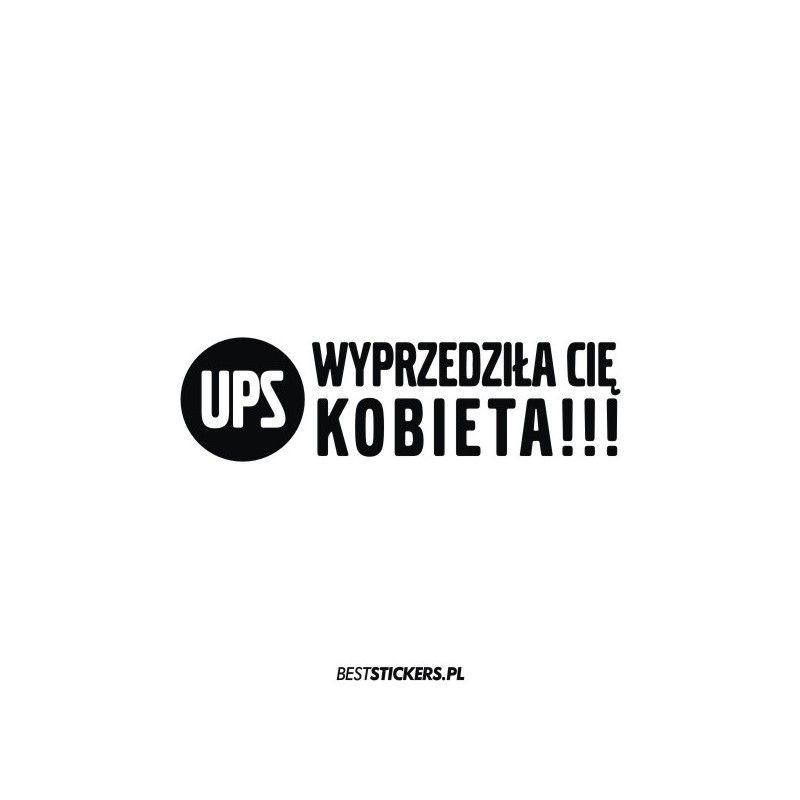 UPS Wprzedziła Cię Kobieta