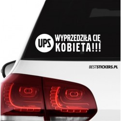 UPS Wprzedziła Cię Kobieta