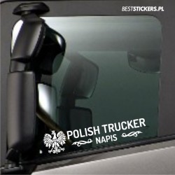 Polish Trucker Orzełek + Imię