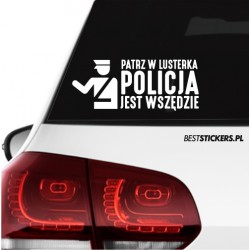 Patrz w Lusterka Policja