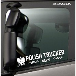 Polish Trucker Orzeł + Imię...