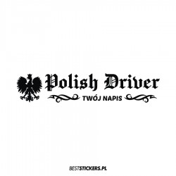 Polish Driver Orzeł + Imię Napis