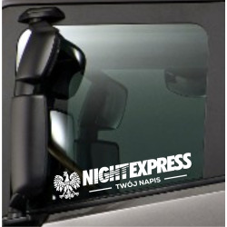 Night Express + Imię Napis