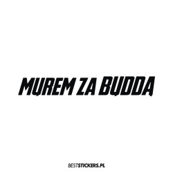 Murem za Buddą Budda