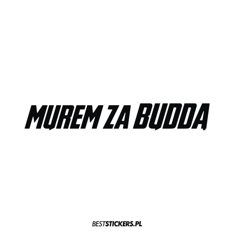 Murem za Buddą Budda XL