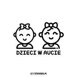 Dzieci w Aucie Dziewczynki