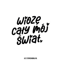 Wiozę Cały Mój Świat Dzieci...