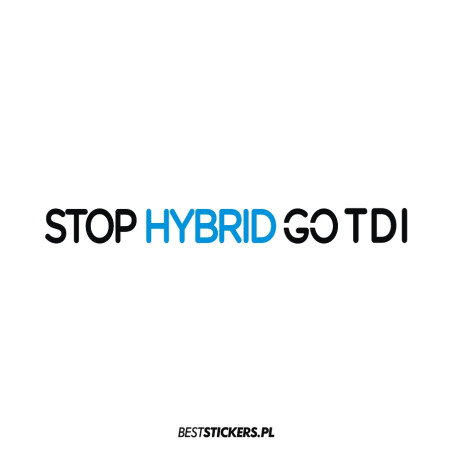 Stop Hybrid Go TDI Diesel