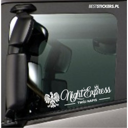 Night Express + Imię Napis