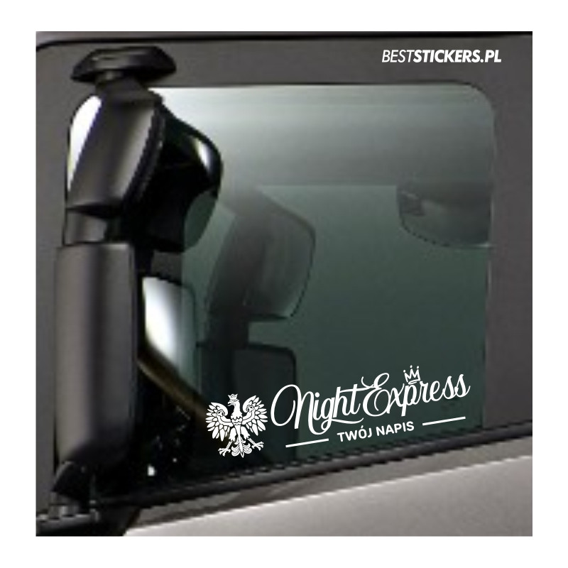 Night Express + Imię Napis