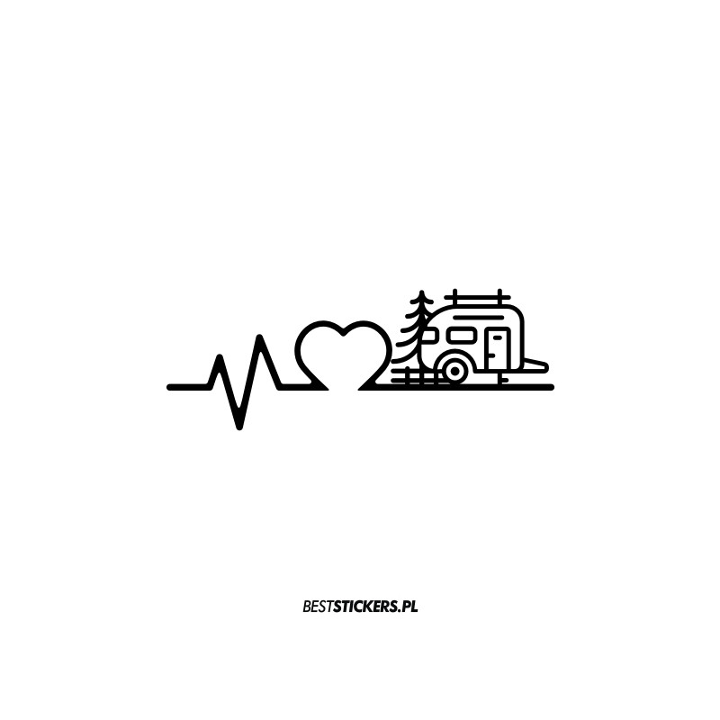 Przyczepa Kempingowa ekg Serce