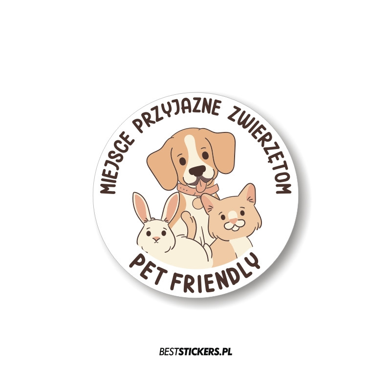 Miejsce Przyjazne Zwierzętom Pet Friendly