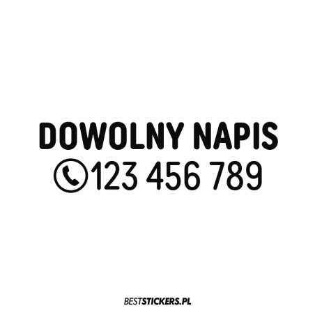 Nazwa Firmy + Numer Telefonu