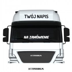 Napis na Zamówienie Tir...