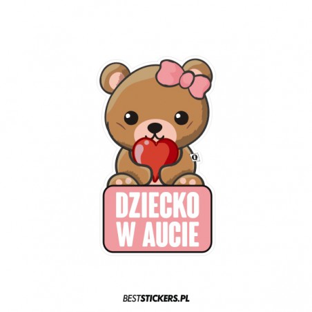 Dziecko w Aucie Miś