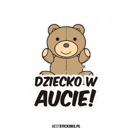 Dziecko w Aucie Miś